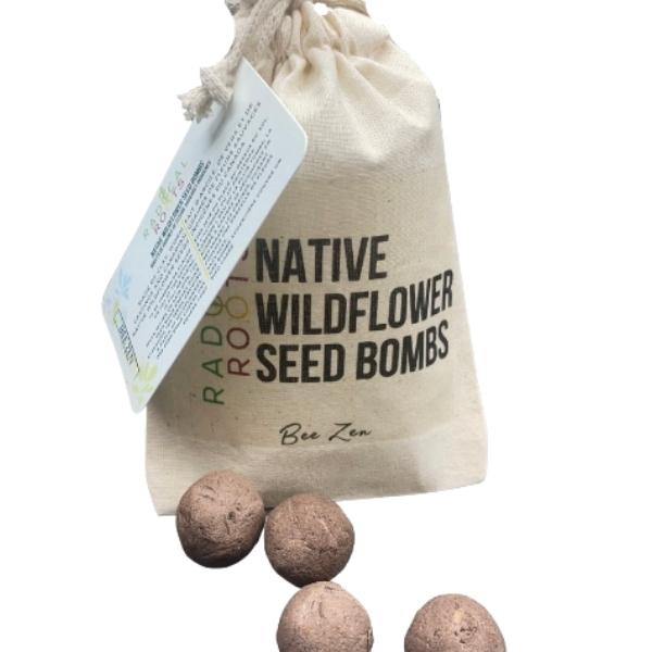 native wildflower seed bombs Bee Zen Seed Bombs by Radical Roots at Maker House Co – Maker House Co