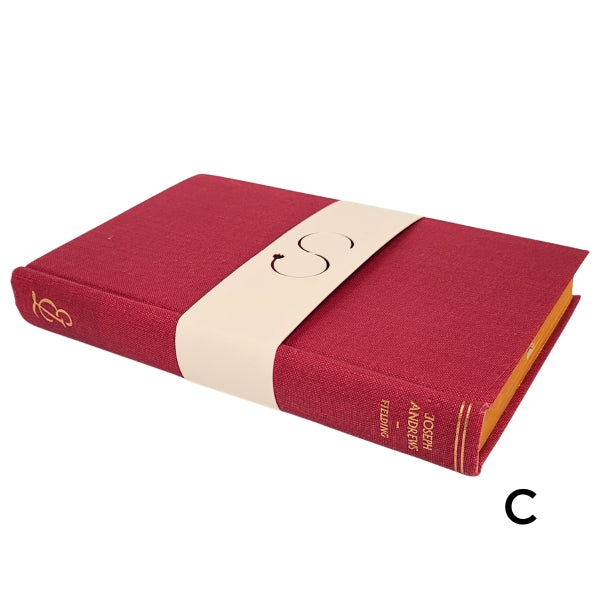 Chargeur de téléphone fabriqué à partir d'un livre recyclé