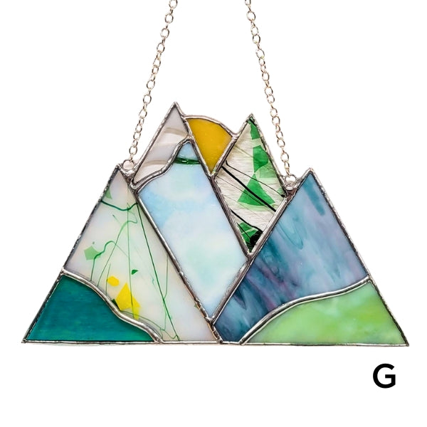 Montagnes de vitraux