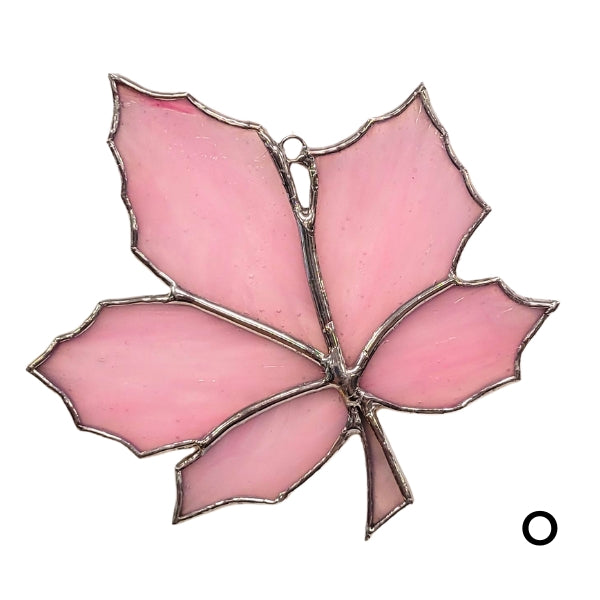 Stained Glass Maple Leaf