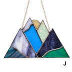 Montagnes de vitraux