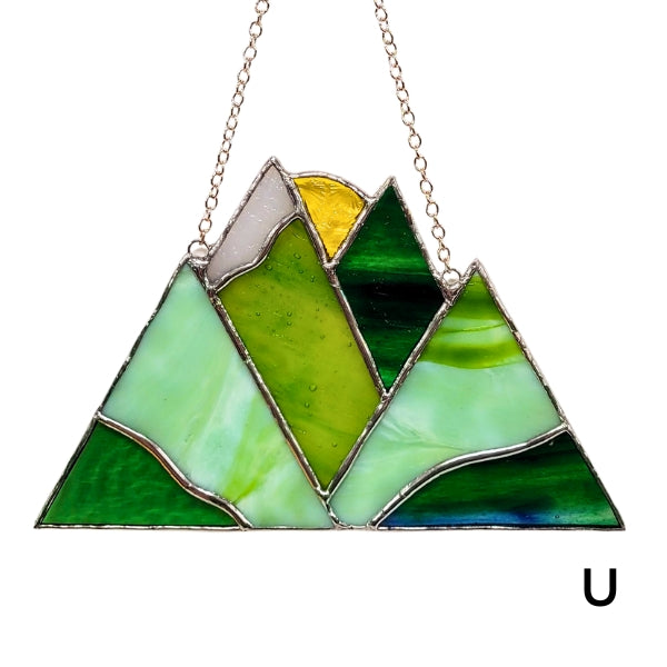 Montagnes de vitraux