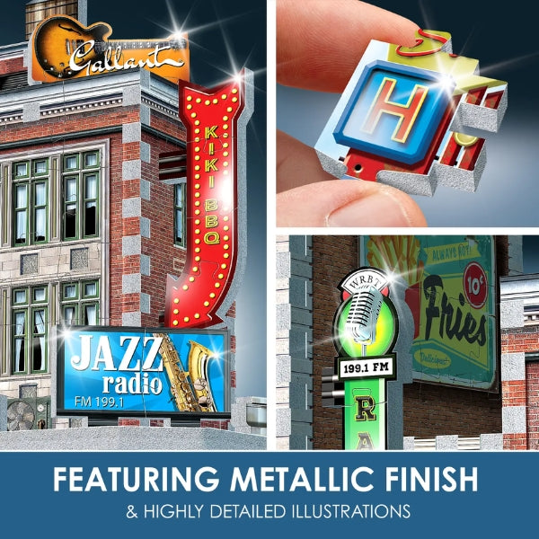 3D Puzzle - 1950's Diner