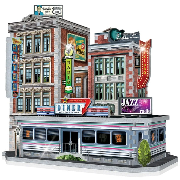 3D Puzzle - 1950's Diner