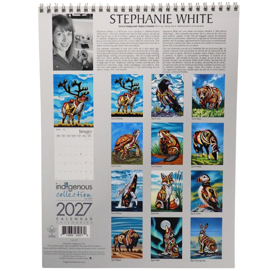 Stephanie White 2027 Calendar