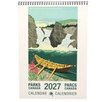 Calendrier mural Parks Canada Vintage 2026