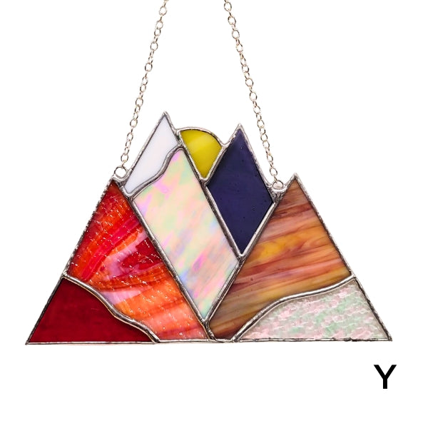 Montagnes de vitraux