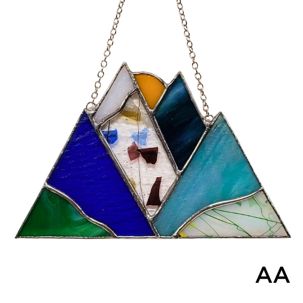 Montagnes de vitraux