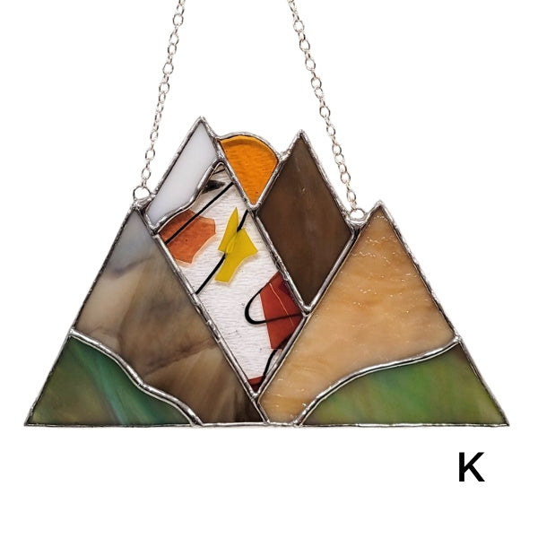 Montagnes de vitraux