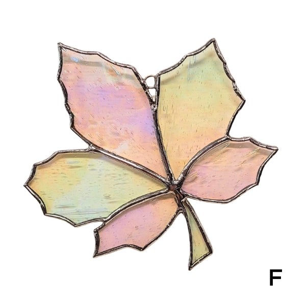 Stained Glass Maple Leaf
