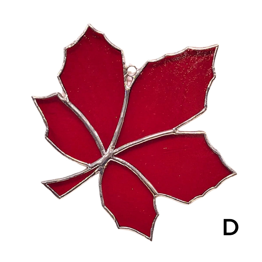 Stained Glass Maple Leaf