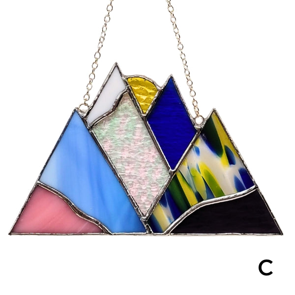 Montagnes de vitraux