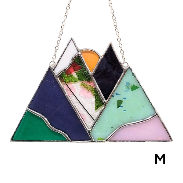 Montagnes de vitraux