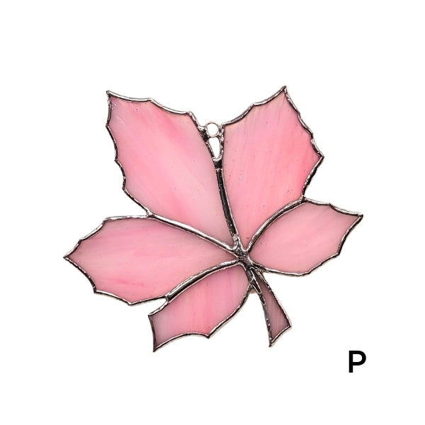 Stained Glass Maple Leaf