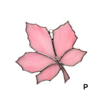 Stained Glass Maple Leaf