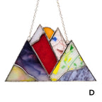 Montagnes de vitraux