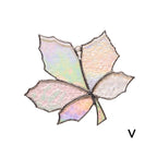 Stained Glass Maple Leaf