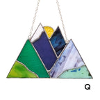 Montagnes de vitraux