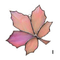 Stained Glass Maple Leaf - Small