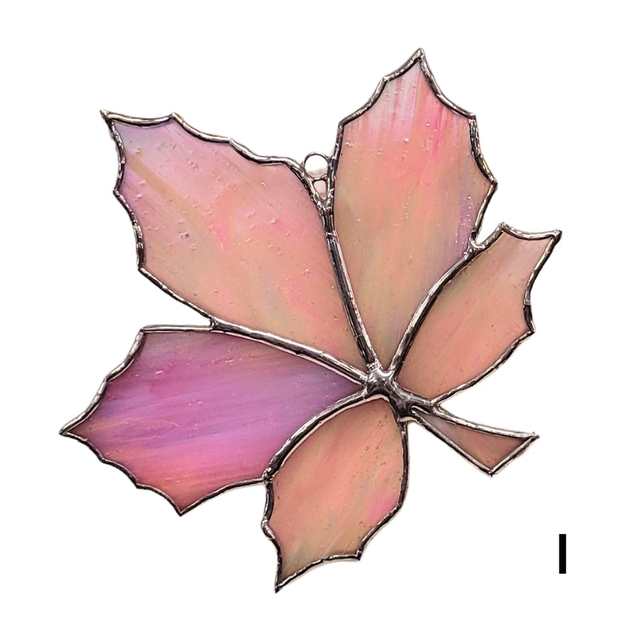 Stained Glass Maple Leaf