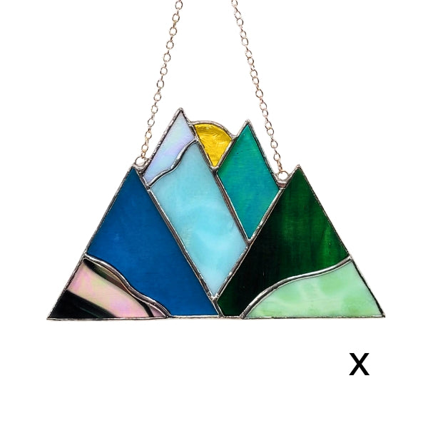 Montagnes de vitraux