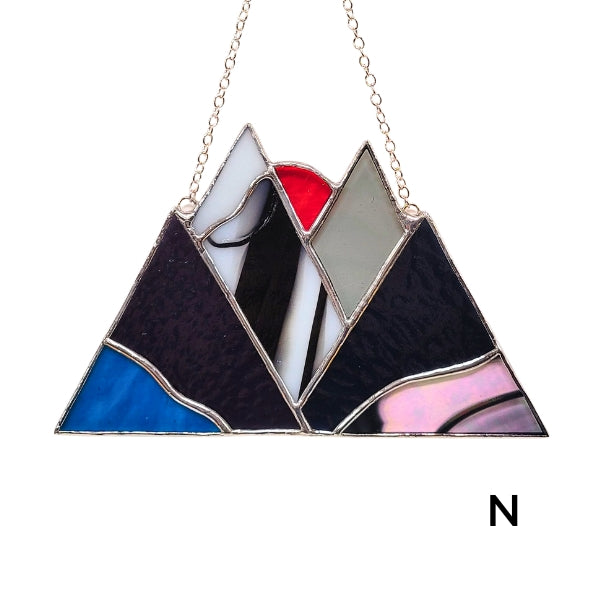 Montagnes de vitraux