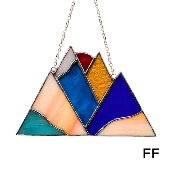 Montagnes de vitraux