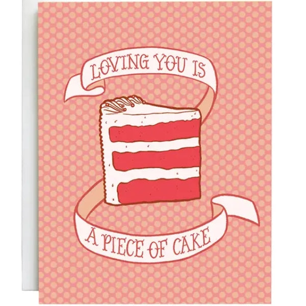 Piece of Cake Love Card
