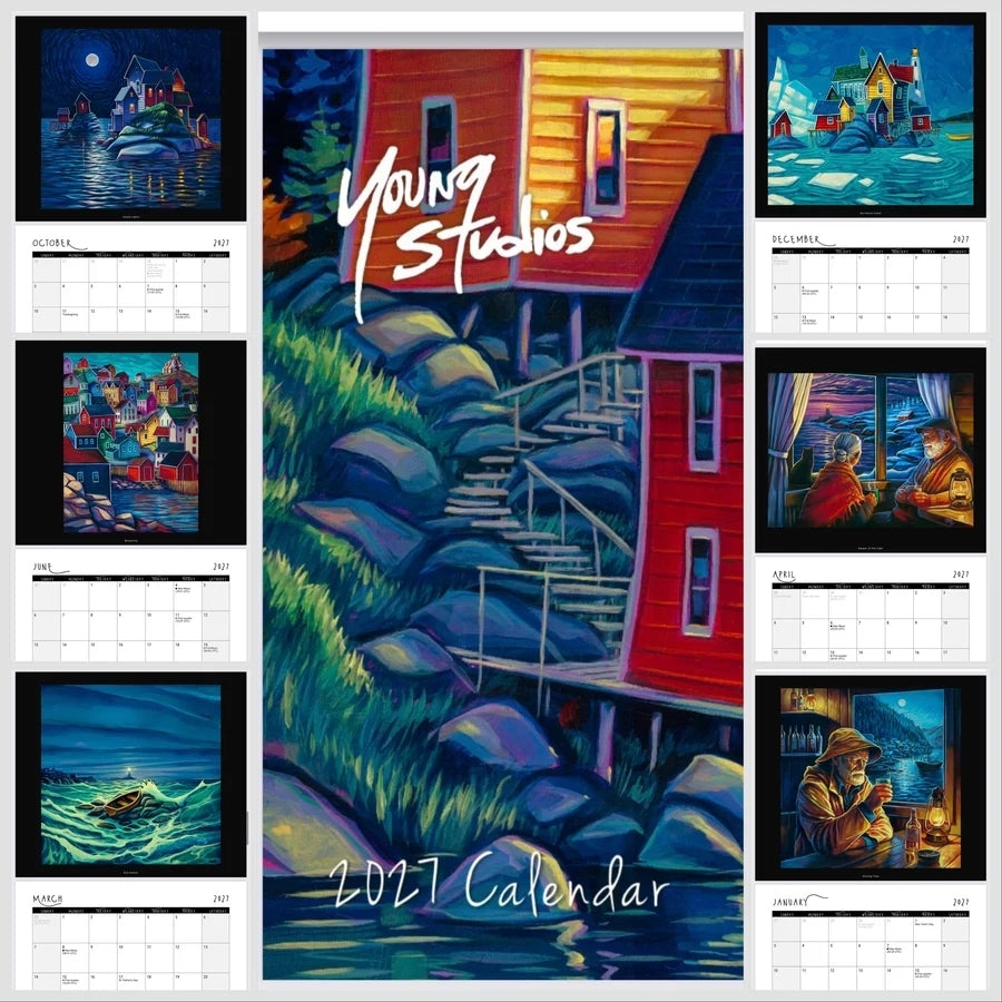 Calendrier Adam Young 2027