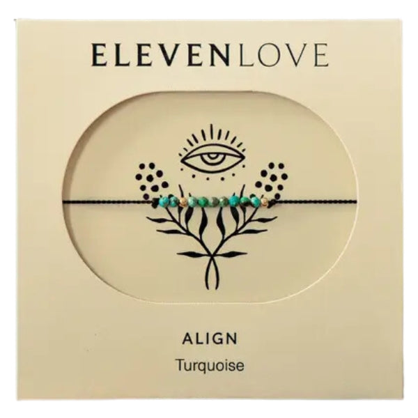 Wish Bracelet - Align Turquoise