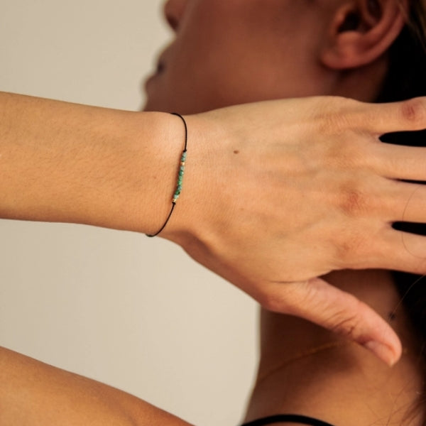 Wish Bracelet - Align Turquoise