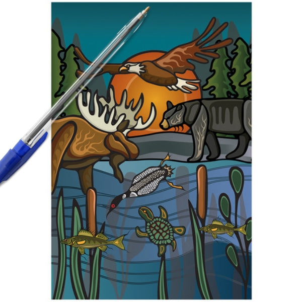 Carte postale de tous mes proches