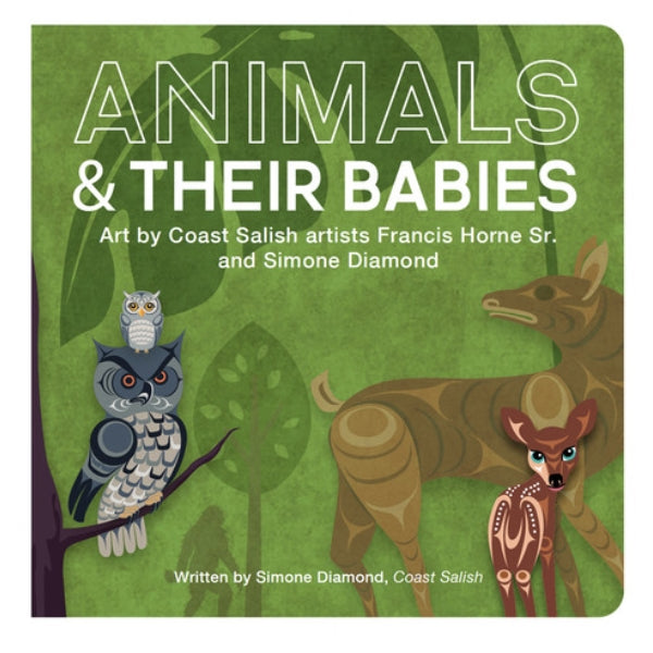 Animals & Their Babies Board Book