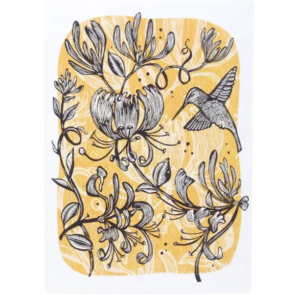 Anna's Delight Hummingbird Art Print & Card