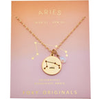 Stargazer Astrology Charm Necklace - Gold