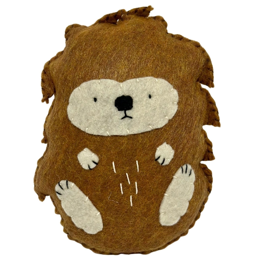 Arlo Hedgehog Felt Stuffed Animal