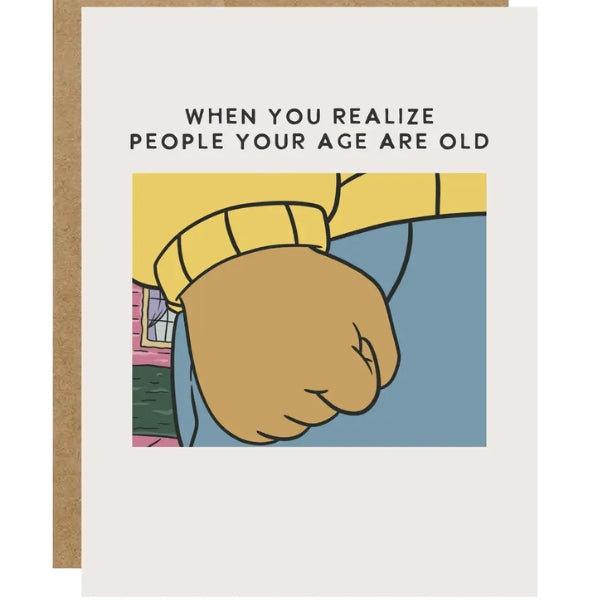 Arthur When You Realize Card