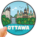 Autocollant Ottawa (Ontario)