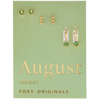 Birthstone Earring Sets