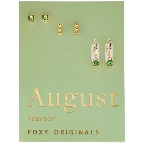 Birthstone Earring Sets