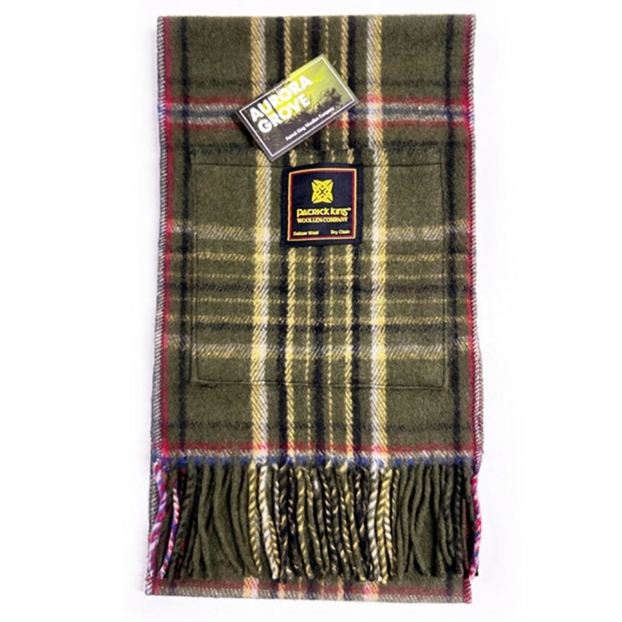 Tartan Pocket Scarf - Aurora Grove