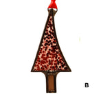 Glass Ornament - Trees
