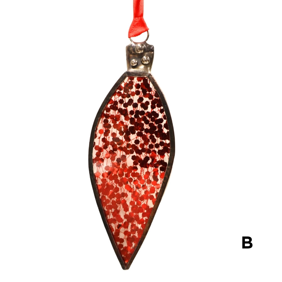 Glass Ornament - Light Bulbs