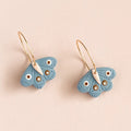 Baby Moth Hoops - Blue