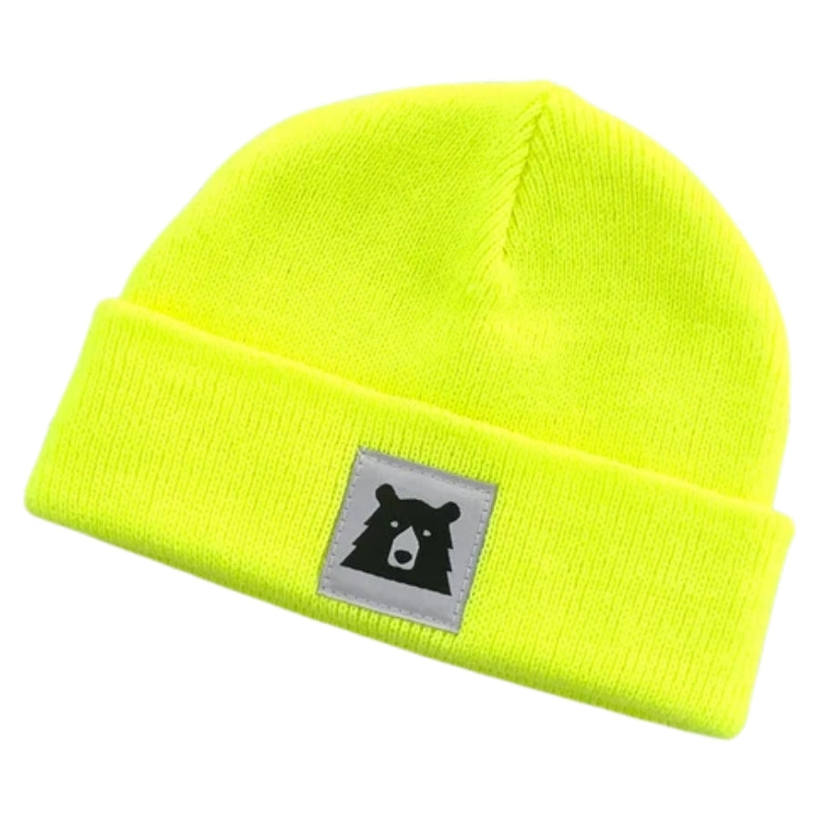 Baby Bear Toque - Neon Yellow