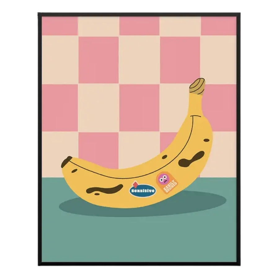 Banana Art Print (8" x 10")