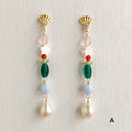 Beaded Dangle Earrings