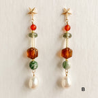 Beaded Dangle Earrings