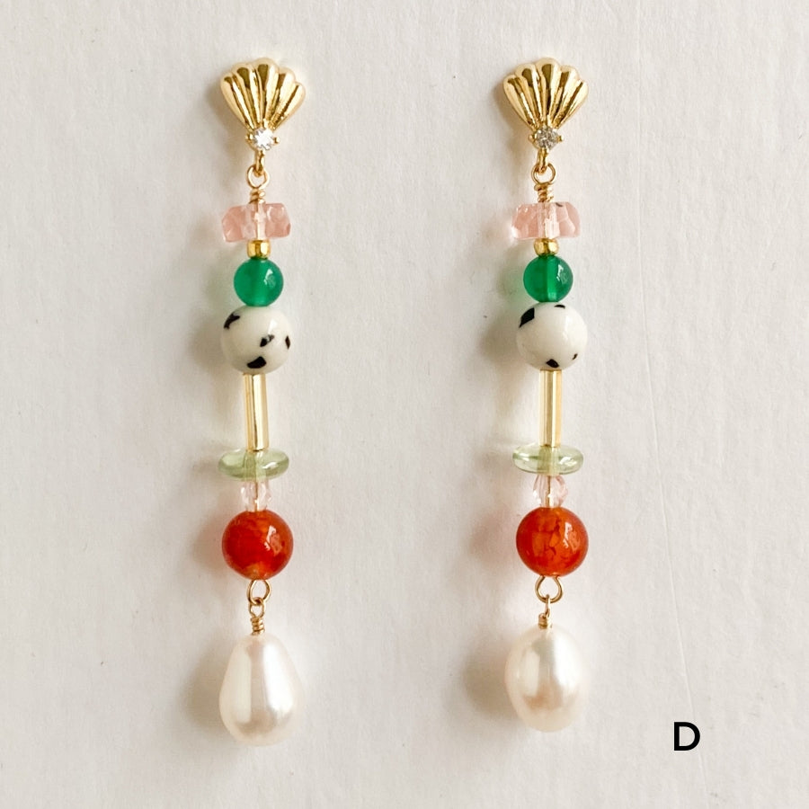 Beaded Dangle Earrings