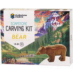 Soapstone Carving DIY Kit - Bear